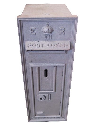 SQUARE POSTBOX BLASTED CUT OUT